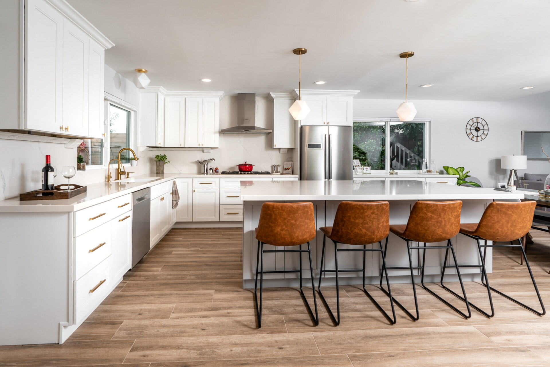 Contemporary Transitional Kitchen Remodel by Modern Home Remodeling - General Contractor project photo